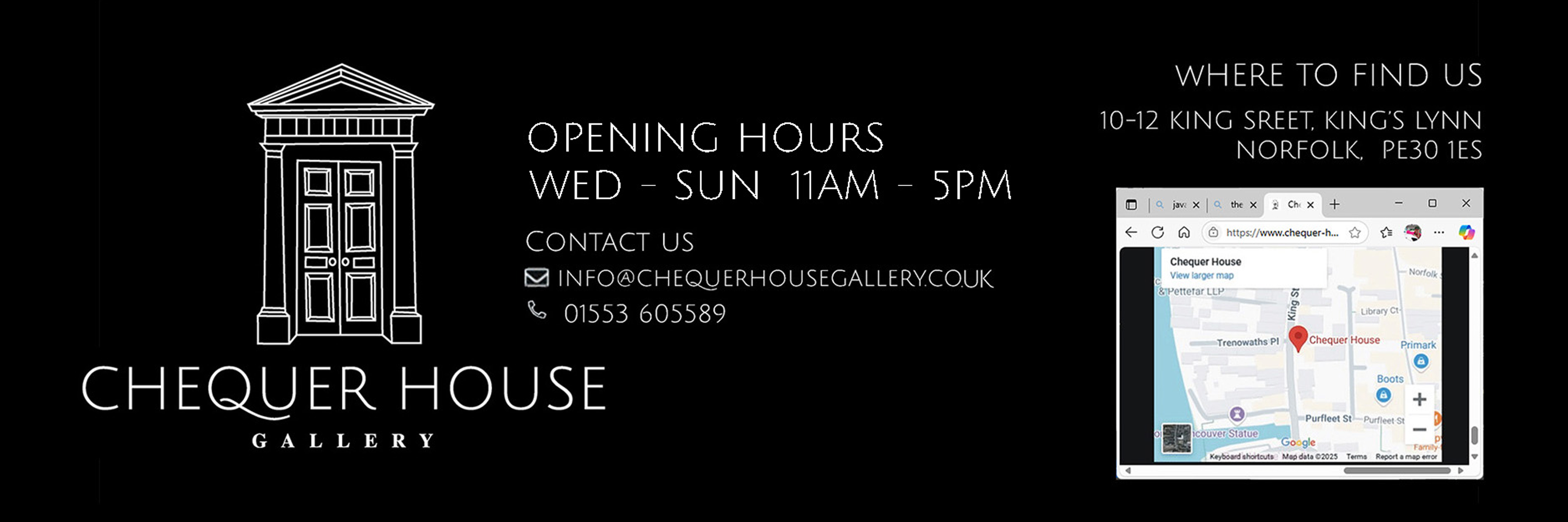 Chequer House Gallery ~ About us